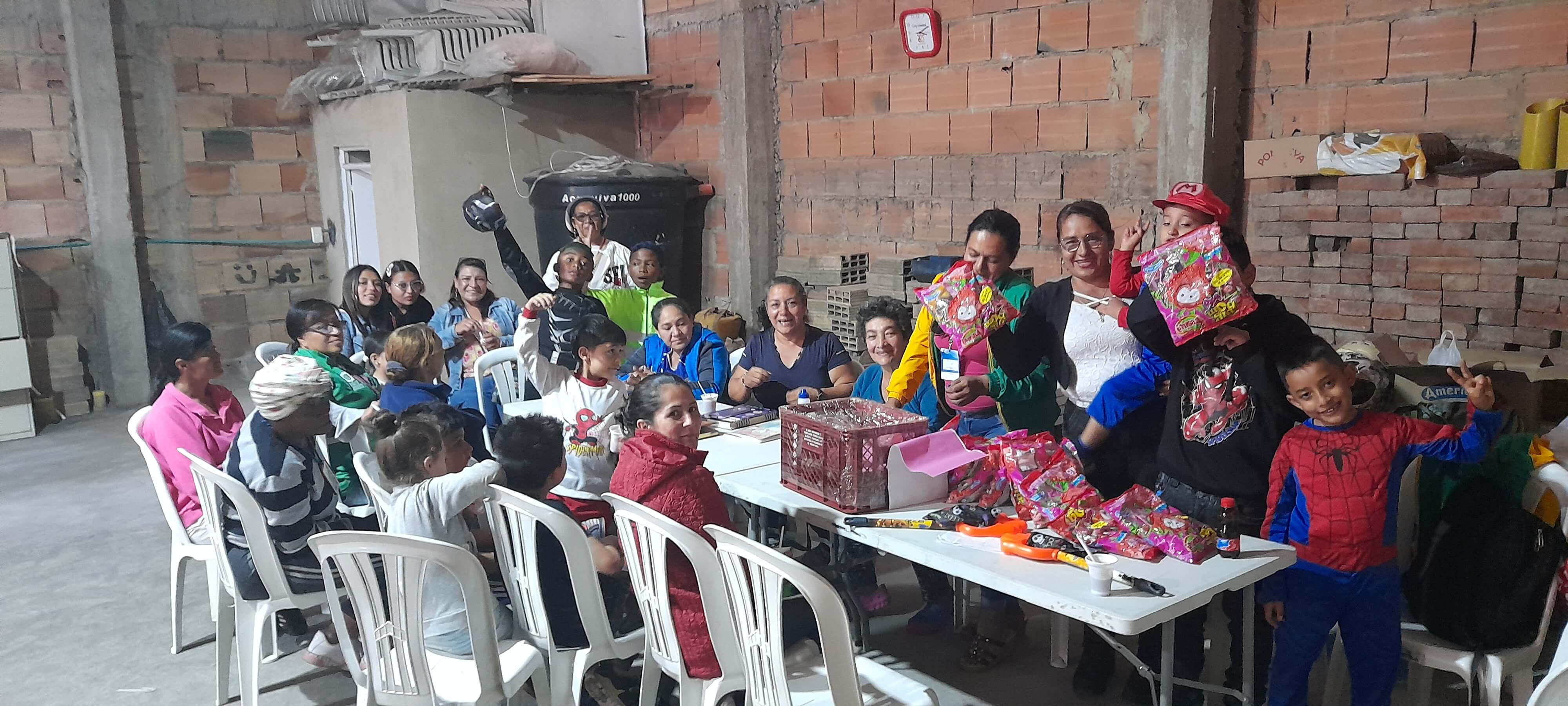 Emprendedores trabajando